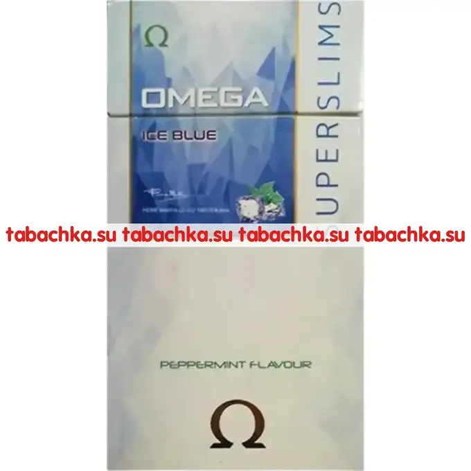 Сигареты Omega Superslims Ice Blue Сигареты Omega Superslims Ice Blue